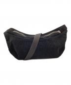 Django Atourジャンゴ アトゥール）の古着「corduroy apron bag/コーデュロイエプロンバッグ」｜ブラック