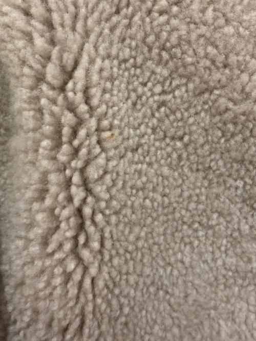 COVERT ORG（カバートオルグ）COVERT ORG (カバートオルグ) レザー切替リバーシブルムートンコート ベージュ サイズ:SIZE Freeの古着・服飾アイテム