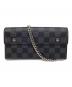 LOUIS VUITTON（ルイ ヴィトン）の古着「ポルトフォイユ・アコルディオン」｜ブラック