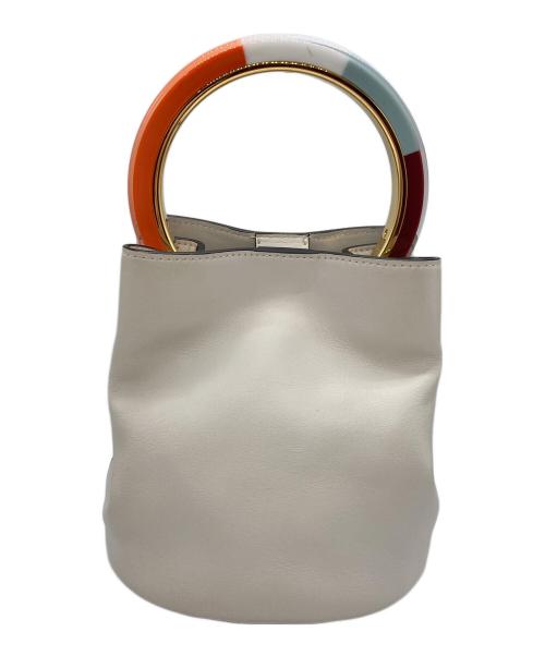 MARNI（マルニ）MARNI (マルニ) パニエ2WAYバケットバッグ アイボリーの古着・服飾アイテム
