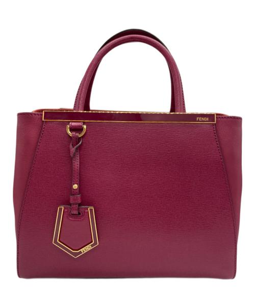 FENDI（フェンディ）FENDI (フェンディ) 2WAYショルダーバッグ パープルの古着・服飾アイテム