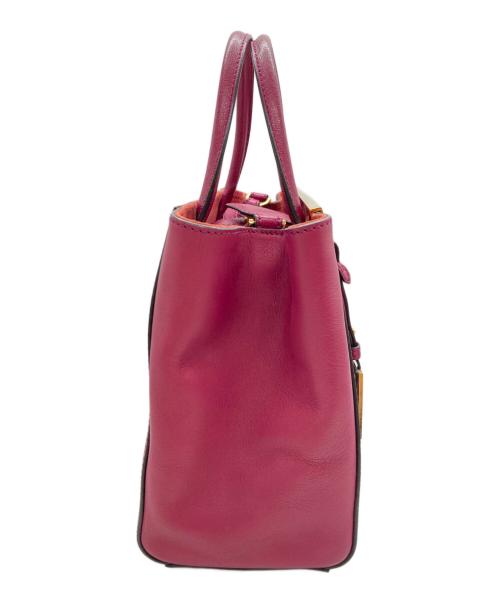 FENDI（フェンディ）FENDI (フェンディ) 2WAYショルダーバッグ パープルの古着・服飾アイテム