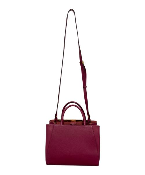 FENDI（フェンディ）FENDI (フェンディ) 2WAYショルダーバッグ パープルの古着・服飾アイテム