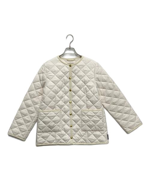 Traditional Weatherwear（トラディショナルウェザーウェア）Traditional Weatherwear (トラディショナルウェザーウェア) SLOBE IENA (スローブ イエナ) 別注ARKLEYキルティングジャケット アイボリー サイズ:36の古着・服飾アイテム