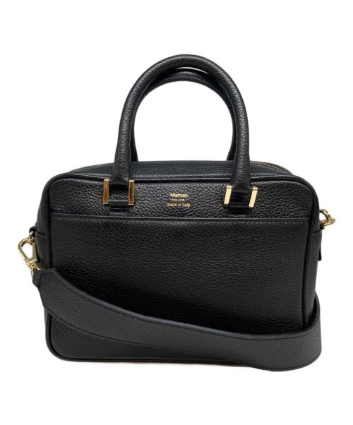 Manuel MILANO（マニュエルミラノ）Manuel MILANO (マニュエルミラノ) 2WAYショルダーバッグ ブラックの古着・服飾アイテム