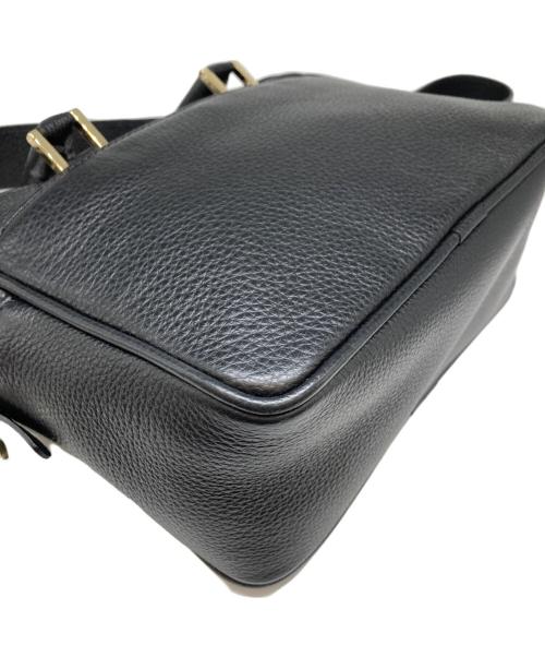 Manuel MILANO（マニュエルミラノ）Manuel MILANO (マニュエルミラノ) 2WAYショルダーバッグ ブラックの古着・服飾アイテム