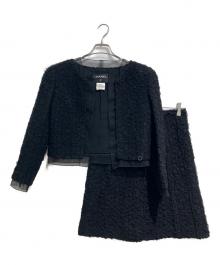 CHANEL（シャネル）の古着「チュールセットアップスーツ」｜ブラック