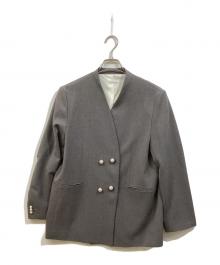 STATE OF MIND（ステートオブマインド）の古着「パールボタンジャケット」｜グレー