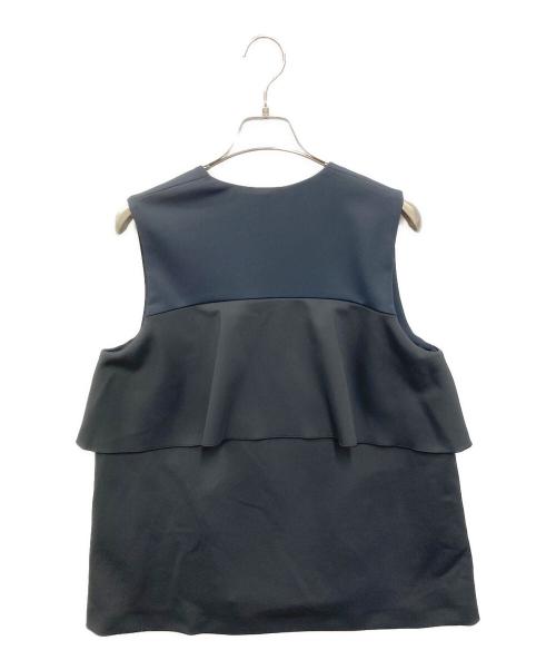 UNITED ARROWS TOKYO（ユナイテッドアローズトウキョウ）UNITED ARROWS TOKYO (ユナイテッドアローズトウキョウ) SPONGY ミドルベスト ネイビー サイズ:記載なしの古着・服飾アイテム