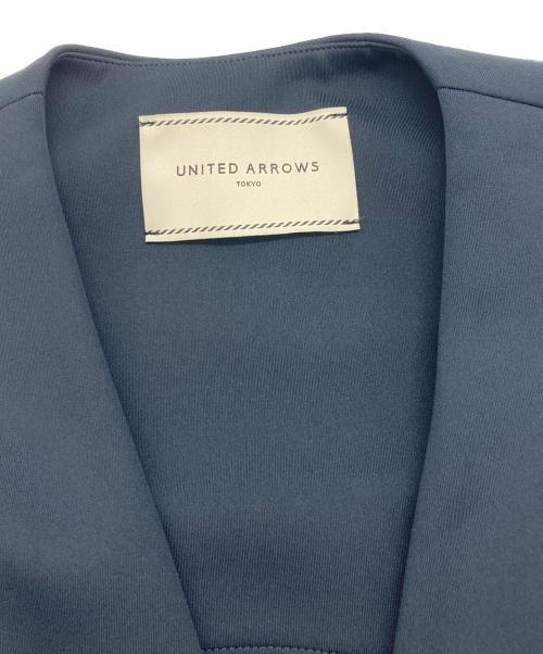 UNITED ARROWS TOKYO（ユナイテッドアローズトウキョウ）UNITED ARROWS TOKYO (ユナイテッドアローズトウキョウ) SPONGY ミドルベスト ネイビー サイズ:記載なしの古着・服飾アイテム