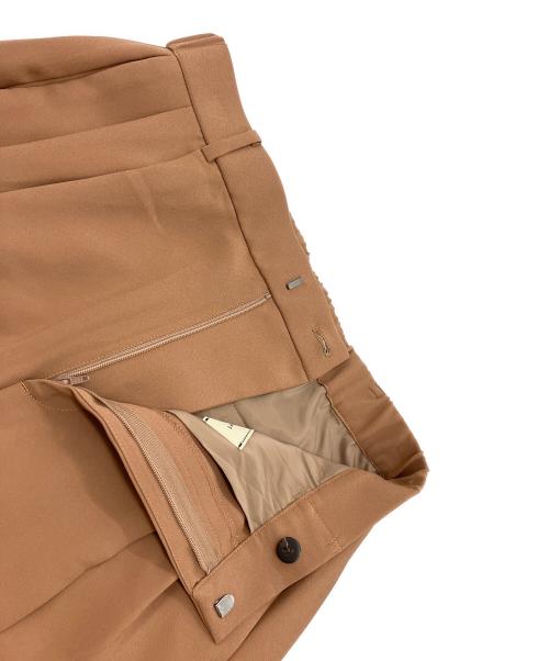 UNITED ARROWS TOKYO（ユナイテッドアローズトウキョウ）UNITED ARROWS TOKYO (ユナイテッドアローズトウキョウ) 2タックワイドパンツ ブラウン サイズ:Mの古着・服飾アイテム