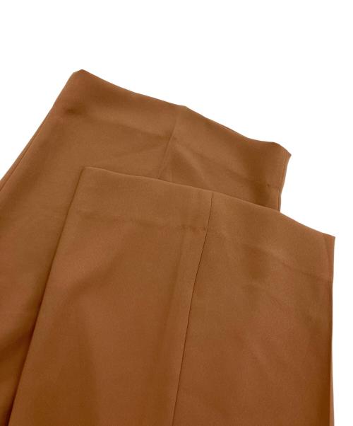 UNITED ARROWS TOKYO（ユナイテッドアローズトウキョウ）UNITED ARROWS TOKYO (ユナイテッドアローズトウキョウ) 2タックワイドパンツ ブラウン サイズ:Mの古着・服飾アイテム