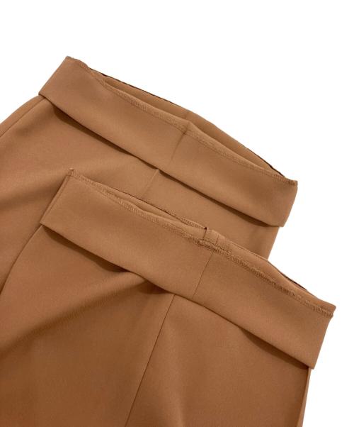 UNITED ARROWS TOKYO（ユナイテッドアローズトウキョウ）UNITED ARROWS TOKYO (ユナイテッドアローズトウキョウ) 2タックワイドパンツ ブラウン サイズ:Mの古着・服飾アイテム