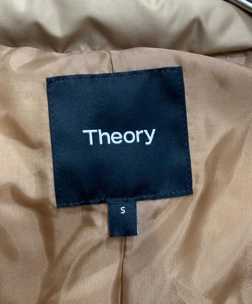 theory（セオリー）theory (セオリー) ダウンコート ブラウン サイズ:Sの古着・服飾アイテム