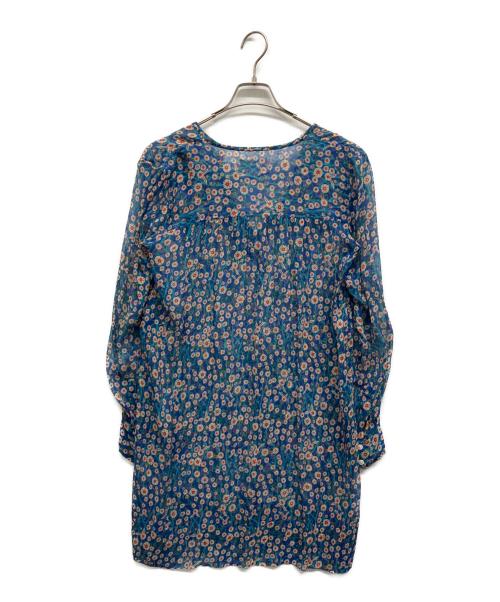 ISABEL MARANT ETOILE（イザベルマランエトワール）ISABEL MARANT ETOILE (イザベルマランエトワール) シルクワンピース ブルー サイズ:34の古着・服飾アイテム