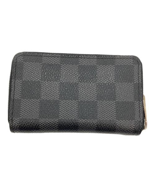 LOUIS VUITTON（ルイ ヴィトン）LOUIS VUITTON (ルイ ヴィトン) ダミエ・グラフィット ジッピーコインパース ブラックの古着・服飾アイテム