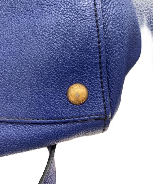 PRADA（プラダ）PRADA (プラダ) 2WAYトートバッグ ブルーの古着・服飾アイテム
