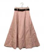 furfurファーファー）の古着「2WAYパテッドスカート」｜ピンク