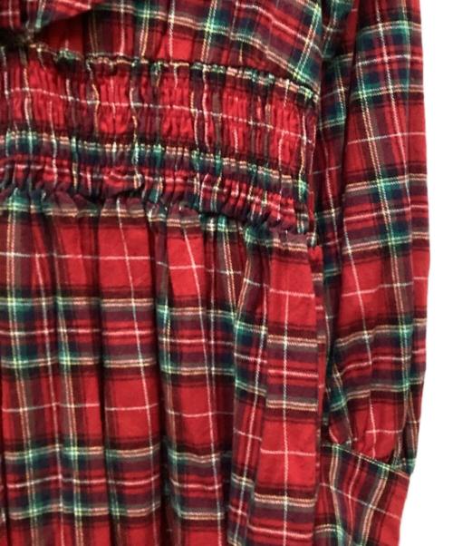 jouetie（ジュエティ）jouetie (ジュエティ) リボンタイフリルロングワンピース レッド サイズ:Mの古着・服飾アイテム