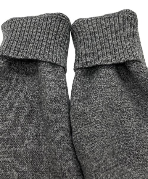 ATON（エイトン）ATON (エイトン) ウールクルーネックニット グレー サイズ:2の古着・服飾アイテム