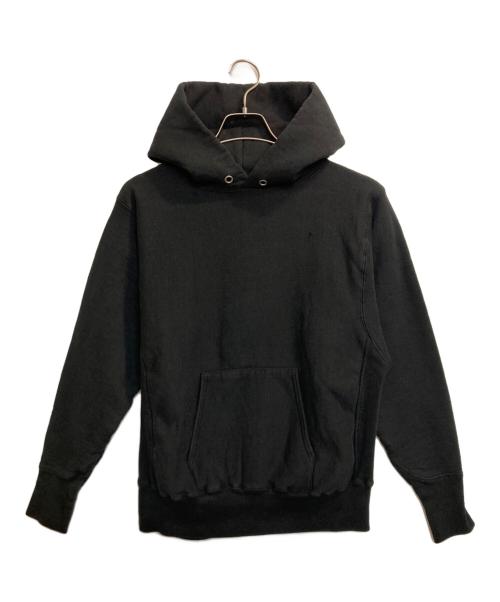 ATON（エイトン）ATON (エイトン) プルオーバーパーカー ブラック サイズ:2の古着・服飾アイテム