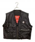 032cゼロスリーツーシー）の古着「ワークベスト」｜ブラック