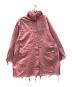 MARQUES ALMEIDA（マルケス アルメイダ）の古着「コットンフーデッドコート」｜ピンク