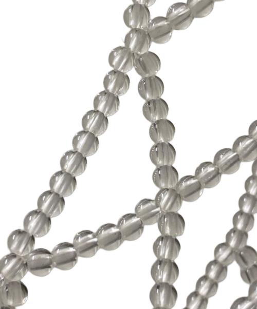 Chika Kisada（チカ キサダ）Chika Kisada (チカ キサダ) パールビーズベスト クリア サイズ:FREEの古着・服飾アイテム