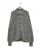 LOHENローヘン）の古着「MOHAIR POLO KNIT」｜グレー