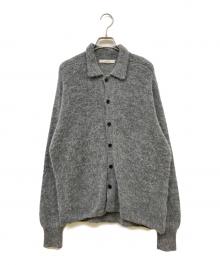 LOHEN（ローヘン）の古着「MOHAIR POLO KNIT」｜グレー