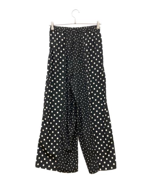 BEARDSLEY（ビアズリー）BEARDSLEY (ビアズリー) ドットコンビパンツ ブラック サイズ:1 未使用品の古着・服飾アイテム