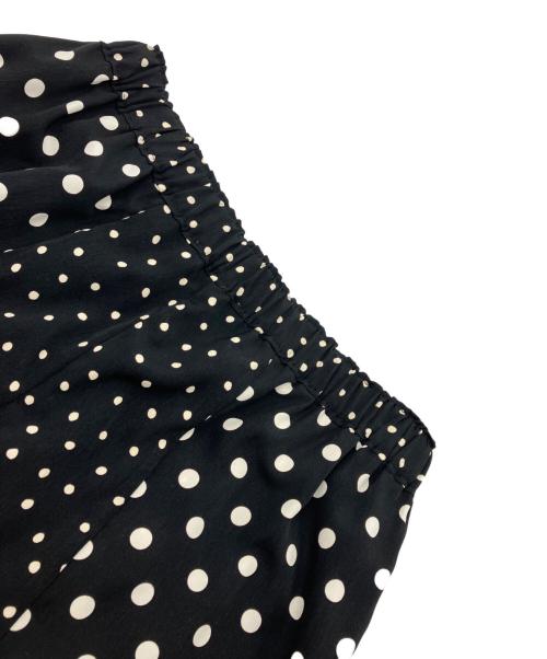 BEARDSLEY（ビアズリー）BEARDSLEY (ビアズリー) ドットコンビパンツ ブラック サイズ:1 未使用品の古着・服飾アイテム