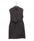 LAUTRE AMONTロートレアモン）の古着「RENUスリーブレスコート」｜グレー