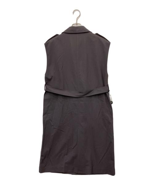 LAUTRE AMONT（ロートレアモン）LAUTRE AMONT (ロートレアモン) RENUスリーブレスコート グレー サイズ:38の古着・服飾アイテム