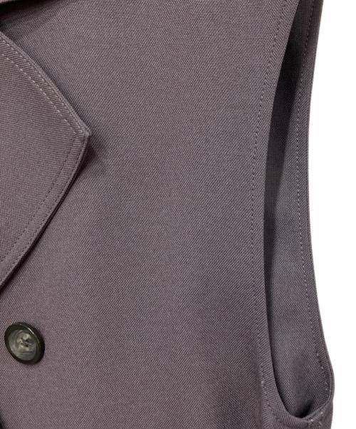 LAUTRE AMONT（ロートレアモン）LAUTRE AMONT (ロートレアモン) RENUスリーブレスコート グレー サイズ:38の古着・服飾アイテム