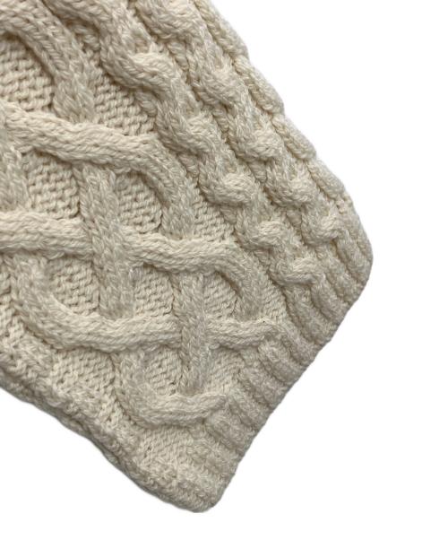 aran WOOLLEN MILLS（アラン ウーレンミルズ）aran WOOLLEN MILLS (アラン ウーレンミルズ) ニットコート アイボリー サイズ:M 未使用品の古着・服飾アイテム