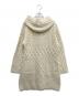 aran WOOLLEN MILLS (アラン ウーレンミルズ) ニットコート アイボリー サイズ:M 未使用品：7000円
