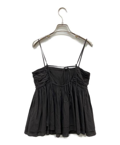 Curensology（カレンソロジー）Curensology (カレンソロジー) レイヤードキャミソール グレー サイズ:Fの古着・服飾アイテム