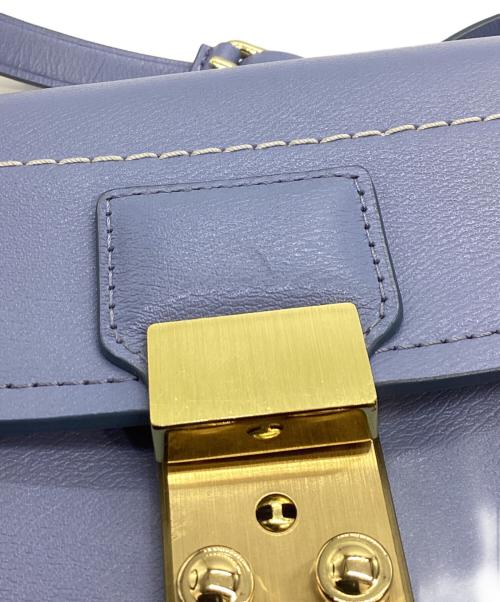 3.1 phillip lim（スリーワンフィリップリム）3.1 phillip lim (スリーワンフィリップリム) Pashli Mini Saddle Convertible Belt Bag/パシュリミニサドルコンバーチブルベルトバッグ ブルーの古着・服飾アイテム