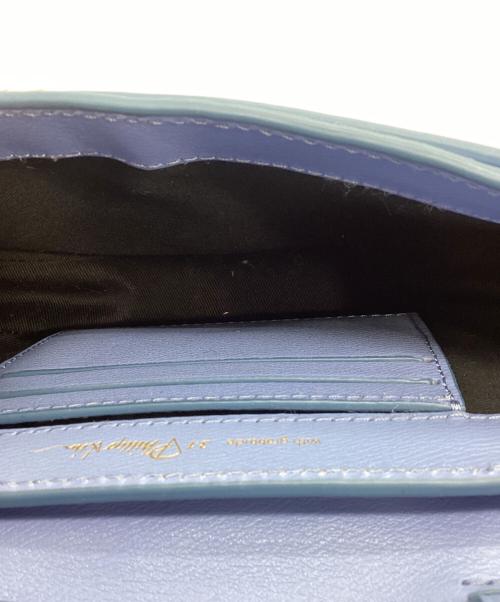 3.1 phillip lim（スリーワンフィリップリム）3.1 phillip lim (スリーワンフィリップリム) Pashli Mini Saddle Convertible Belt Bag/パシュリミニサドルコンバーチブルベルトバッグ ブルーの古着・服飾アイテム