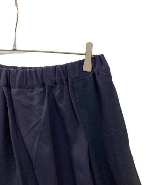 gomme（ゴム）gomme (ゴム) ワイドパンツ ネイビー サイズ:Mの古着・服飾アイテム
