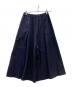 gomme (ゴム) ワイドパンツ ネイビー サイズ:M：3000円