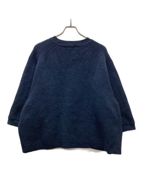 Acne studios（アクネ ストゥディオス）ACNE STUDIOS (アクネ ストゥディオス) ウールニット ネイビー サイズ:Sの古着・服飾アイテム