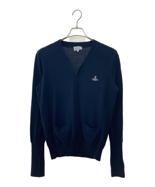 Vivienne Westwood（ヴィヴィアンウエストウッド）Vivienne Westwood (ヴィヴィアンウエストウッド) ニットカーディガン ネイビー サイズ:44の古着・服飾アイテム