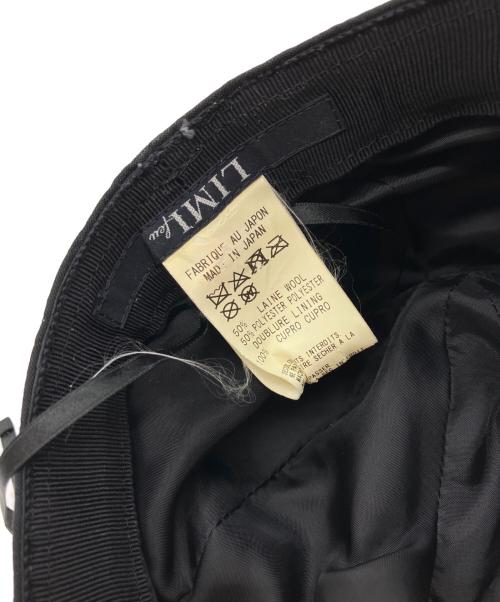 LIMI feu（リミフゥ）LIMI feu (リミフゥ) キャップ ブラックの古着・服飾アイテム