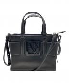 ARMANI EXCHANGEアルマーニ エクスチェンジ）の古着「2WAYバッグ」｜ブラック