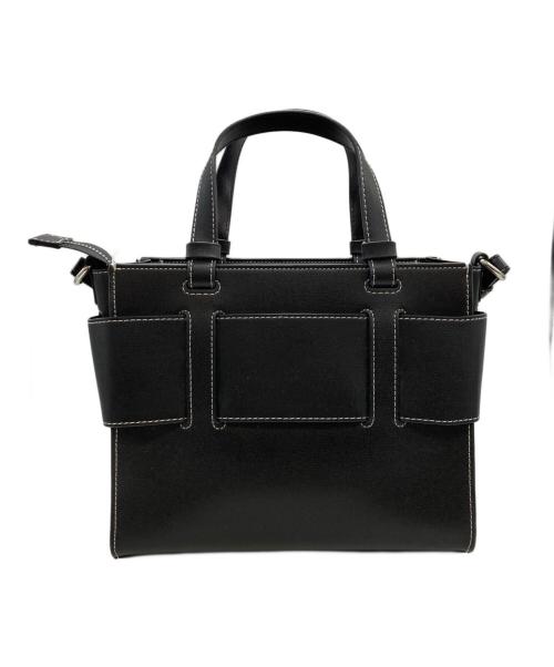 ARMANI EXCHANGE（アルマーニ エクスチェンジ）ARMANI EXCHANGE (アルマーニ エクスチェンジ) 2WAYバッグ ブラックの古着・服飾アイテム