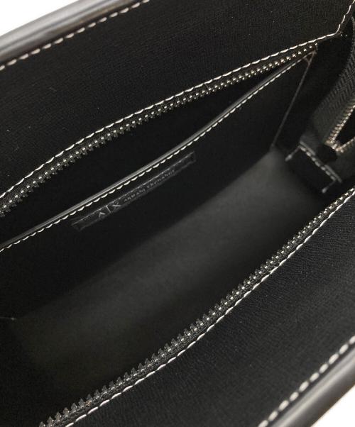 ARMANI EXCHANGE（アルマーニ エクスチェンジ）ARMANI EXCHANGE (アルマーニ エクスチェンジ) 2WAYバッグ ブラックの古着・服飾アイテム