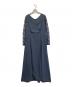 AMERI (アメリ) LACE SLEEVE REFINED DRESS ブルー サイズ:FREE：5000円