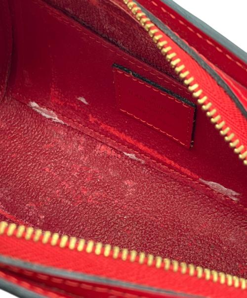 LOUIS VUITTON（ルイ ヴィトン）LOUIS VUITTON (ルイ ヴィトン) エピ　ドーフィーヌPM　ポーチ レッドの古着・服飾アイテム